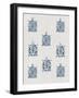 Indigo Turtles-Aimee Wilson-Framed Art Print