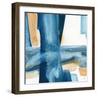 Indigo V-Chris Paschke-Framed Art Print