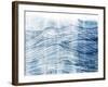 Indigo Waves I-Jarman Fagalde-Framed Art Print