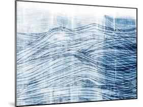 Indigo Waves I-Jarman Fagalde-Mounted Art Print