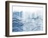 Indigo Waves II-Jarman Fagalde-Framed Art Print