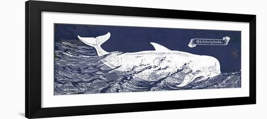 Indigo Whale I-Gwendolyn Babbitt-Framed Art Print