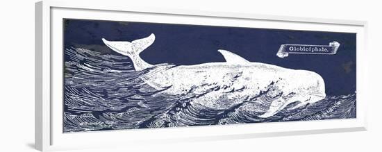 Indigo Whale I-Gwendolyn Babbitt-Framed Premium Giclee Print