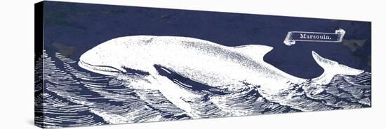 Indigo Whale II-Gwendolyn Babbitt-Stretched Canvas