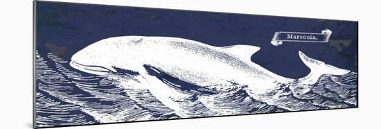 Indigo Whale II-Gwendolyn Babbitt-Mounted Art Print