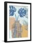 Indigo Yellow Still Life IV-Flora Kouta-Framed Art Print