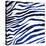 Indigo Zebra-Milli Villa-Stretched Canvas