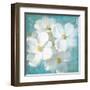 Indiness Blossom Square Vintage II-Danhui Nai-Framed Art Print