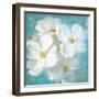 Indiness Blossom Square Vintage II-Danhui Nai-Framed Art Print