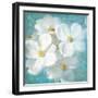 Indiness Blossom Square Vintage II-Danhui Nai-Framed Art Print