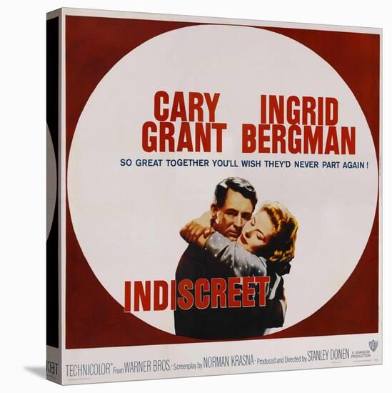 Indiscreet, 1958, Directed by Stanley Donen-null-Stretched Canvas