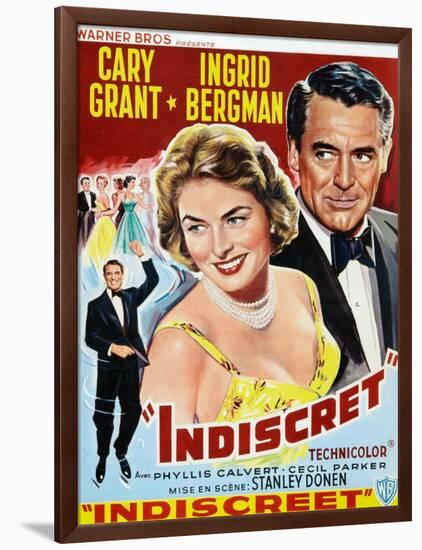 Indiscreet, (AKA Indiscret), 1958-null-Framed Art Print