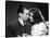 Indiscretions THE PHILADELPHIA STORY by George Cukor avecJames Stewart and Katharine Hepburn, 1940 -null-Stretched Canvas