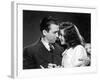 Indiscretions THE PHILADELPHIA STORY by George Cukor avecJames Stewart and Katharine Hepburn, 1940 -null-Framed Photo