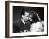 Indiscretions THE PHILADELPHIA STORY by George Cukor avecJames Stewart and Katharine Hepburn, 1940 -null-Framed Photo