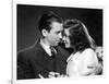 Indiscretions THE PHILADELPHIA STORY by George Cukor avecJames Stewart and Katharine Hepburn, 1940 -null-Framed Photo