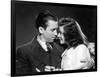 Indiscretions THE PHILADELPHIA STORY by George Cukor avecJames Stewart and Katharine Hepburn, 1940 -null-Framed Photo