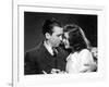 Indiscretions THE PHILADELPHIA STORY by George Cukor avecJames Stewart and Katharine Hepburn, 1940 -null-Framed Photo