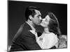 Indiscretions THE PHILADELPHIA STORY by George Cukor with Cary Grant and Katharine Hepburn, 1940 (b-null-Mounted Photo