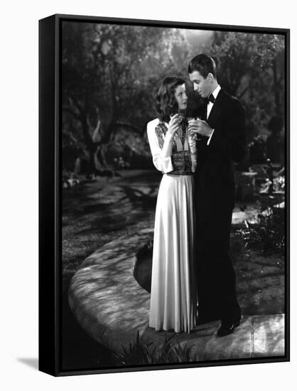 Indiscretions-null-Framed Stretched Canvas