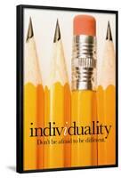 Individuality-null-Framed Poster