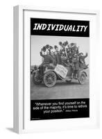 Individuality-Wilbur Pierce-Framed Art Print