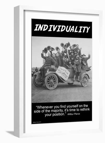 Individuality-Wilbur Pierce-Framed Art Print