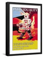Individuality-Henry David Thoreau-Framed Art Print