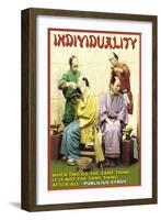 Individuality-null-Framed Art Print