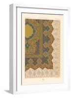 Indo-Persian Rug Pattern-null-Framed Art Print