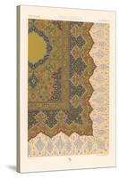 Indo-Persian Rug Pattern-null-Stretched Canvas