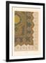 Indo-Persian Rug Pattern-null-Framed Art Print