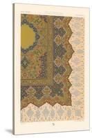 Indo-Persian Rug Pattern-null-Stretched Canvas