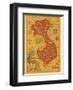 Indochine Francaise - French Indochina - Vietnam, Cambodia, Laos-Lucien Boucher-Framed Art Print