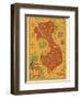 Indochine Francaise - French Indochina - Vietnam, Cambodia, Laos-Lucien Boucher-Framed Art Print