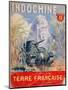 Indochine Terre Francaise', Cover of an Official Booklet on the French Colonies, 1944-null-Mounted Giclee Print