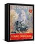 Indochine Terre Francaise', Cover of an Official Booklet on the French Colonies, 1944-null-Framed Stretched Canvas