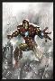 Indomitable Iron Man No.1 Cover: Iron Man-Lucio Parrillo-Lamina Framed Poster