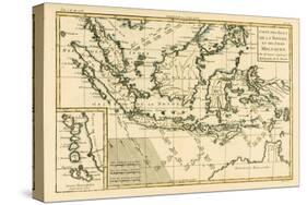 Indonesia and the Philippines, from 'Atlas De Toutes Les Parties Connues Du Globe Terrestre' by…-Charles Marie Rigobert Bonne-Stretched Canvas