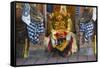 Indonesia, Bali. Barong dance costume.-Jaynes Gallery-Framed Stretched Canvas