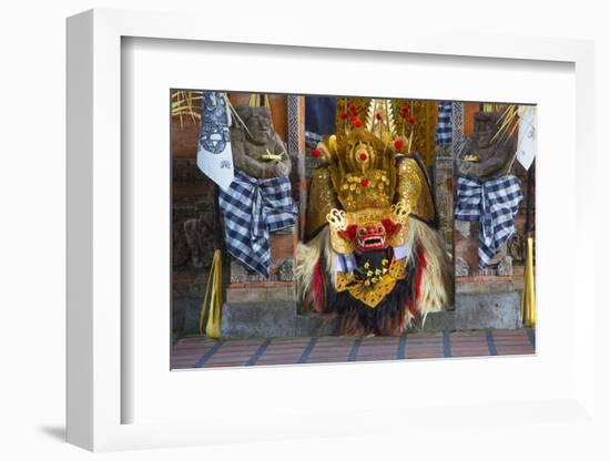 Indonesia, Bali. Barong dance costume.-Jaynes Gallery-Framed Photographic Print