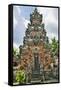 Indonesia, Bali, Batu Bulan. a Private Hindu Familys Shrine.-Nigel Pavitt-Framed Stretched Canvas