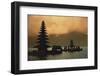 Indonesia, Bali, Bedugul Highland, Tall Pagoda at Dawn-David Herbig-Framed Photographic Print