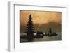 Indonesia, Bali, Bedugul Highland, Tall Pagoda at Dawn-David Herbig-Framed Photographic Print