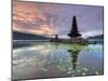 Indonesia, Bali, Bedugul, Pura Ulun Danau Bratan Temple on Lake Bratan-Michele Falzone-Mounted Photographic Print