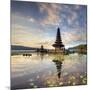 Indonesia, Bali, Bedugul, Pura Ulun Danau Bratan Temple on Lake Bratan-Michele Falzone-Mounted Photographic Print