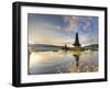 Indonesia, Bali, Bedugul, Pura Ulun Danau Bratan Temple on Lake Bratan-Michele Falzone-Framed Photographic Print