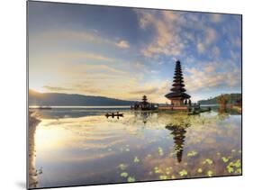 Indonesia, Bali, Bedugul, Pura Ulun Danau Bratan Temple on Lake Bratan-Michele Falzone-Mounted Photographic Print