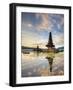 Indonesia, Bali, Bedugul, Pura Ulun Danau Bratan Temple on Lake Bratan-Michele Falzone-Framed Photographic Print