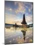 Indonesia, Bali, Bedugul, Pura Ulun Danau Bratan Temple on Lake Bratan-Michele Falzone-Mounted Photographic Print